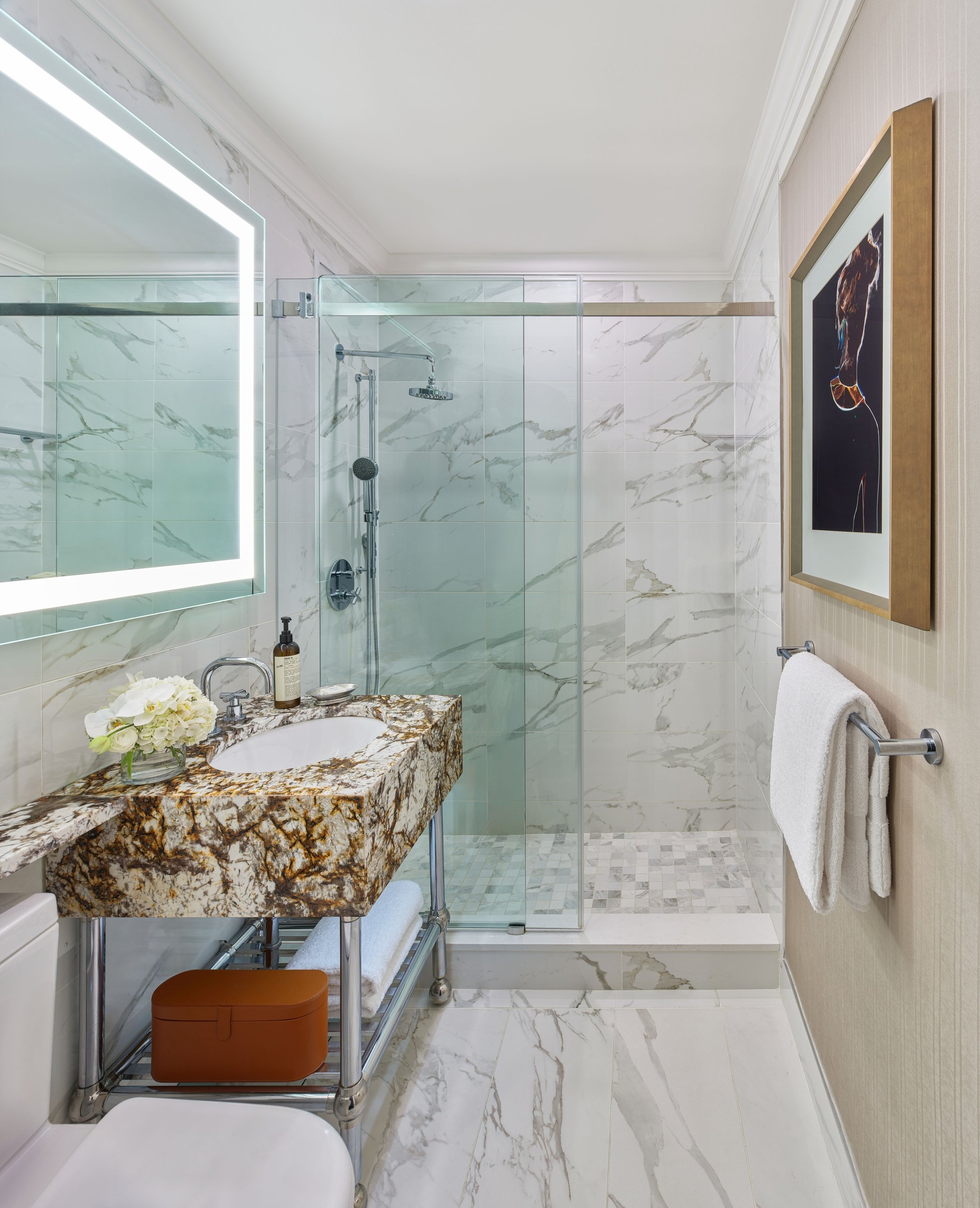 Fairmont-Gold-bathroom at Fairmont Hotel Vancouver