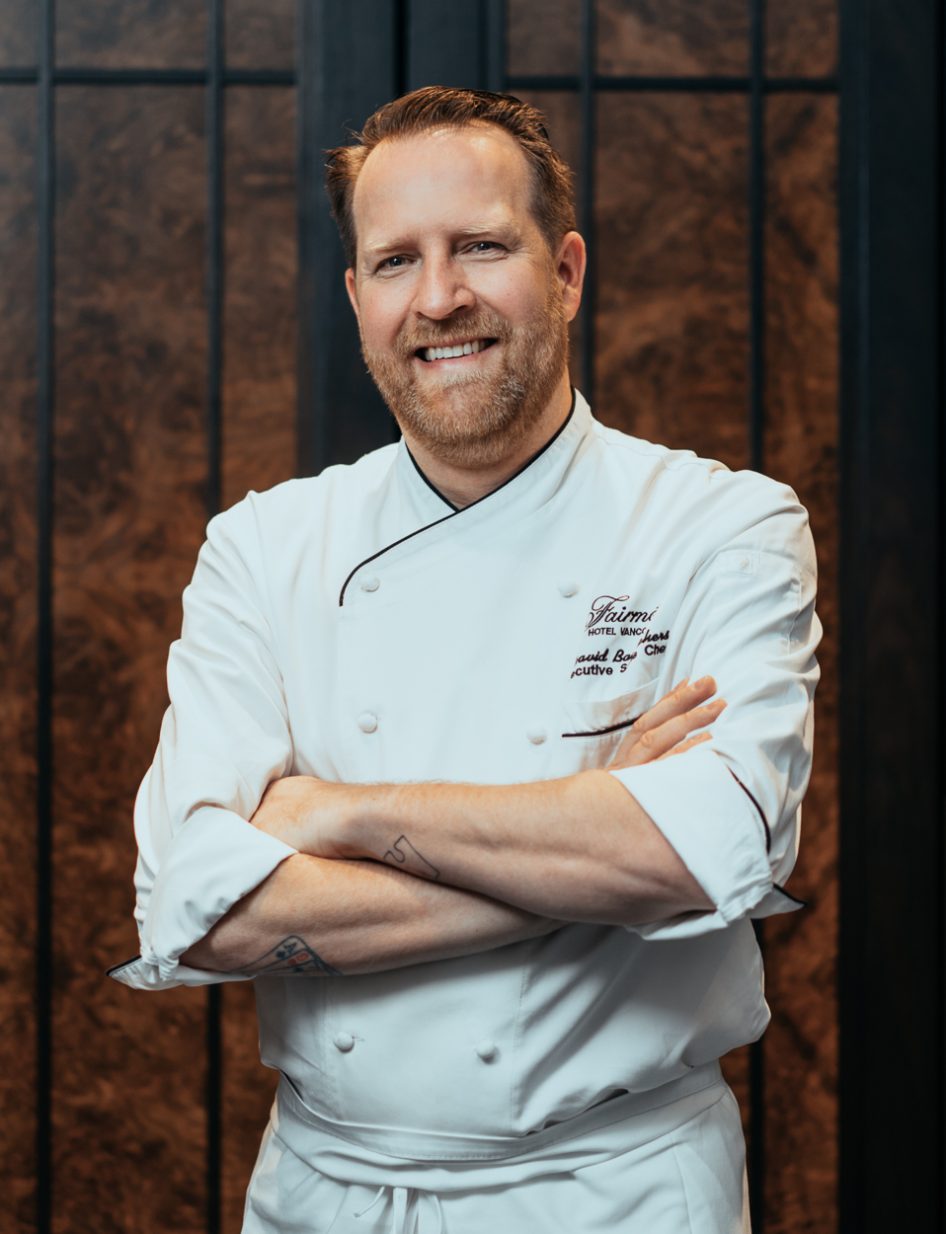 portrait photo of team member chef david smiling