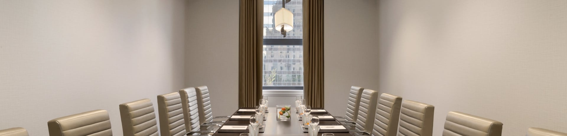 The Langara & Bowen Island Boardrooms at Fairmont Hotel Vancouver