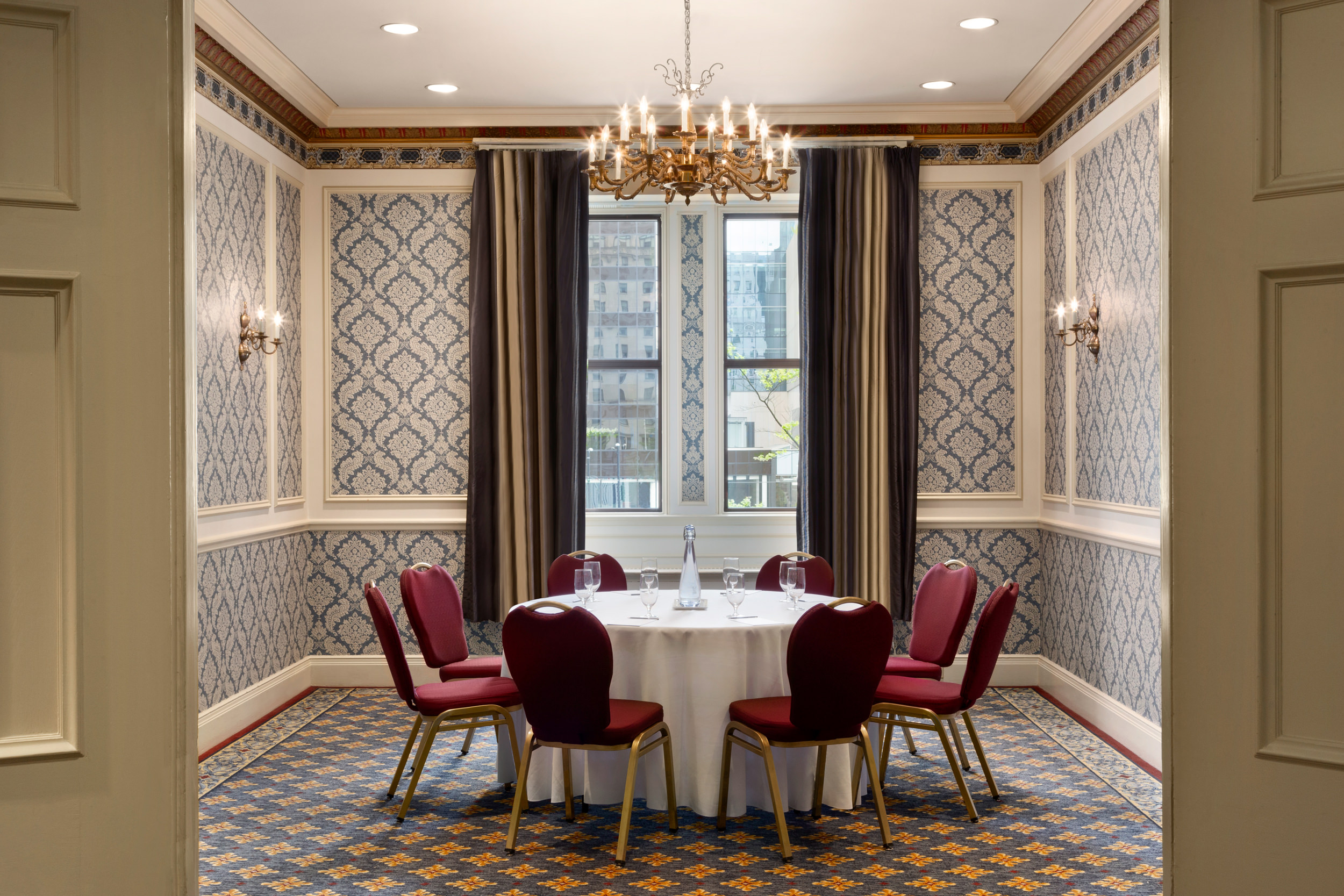 The Lions Room, an event venue at Fairmont Hotel Vancouver