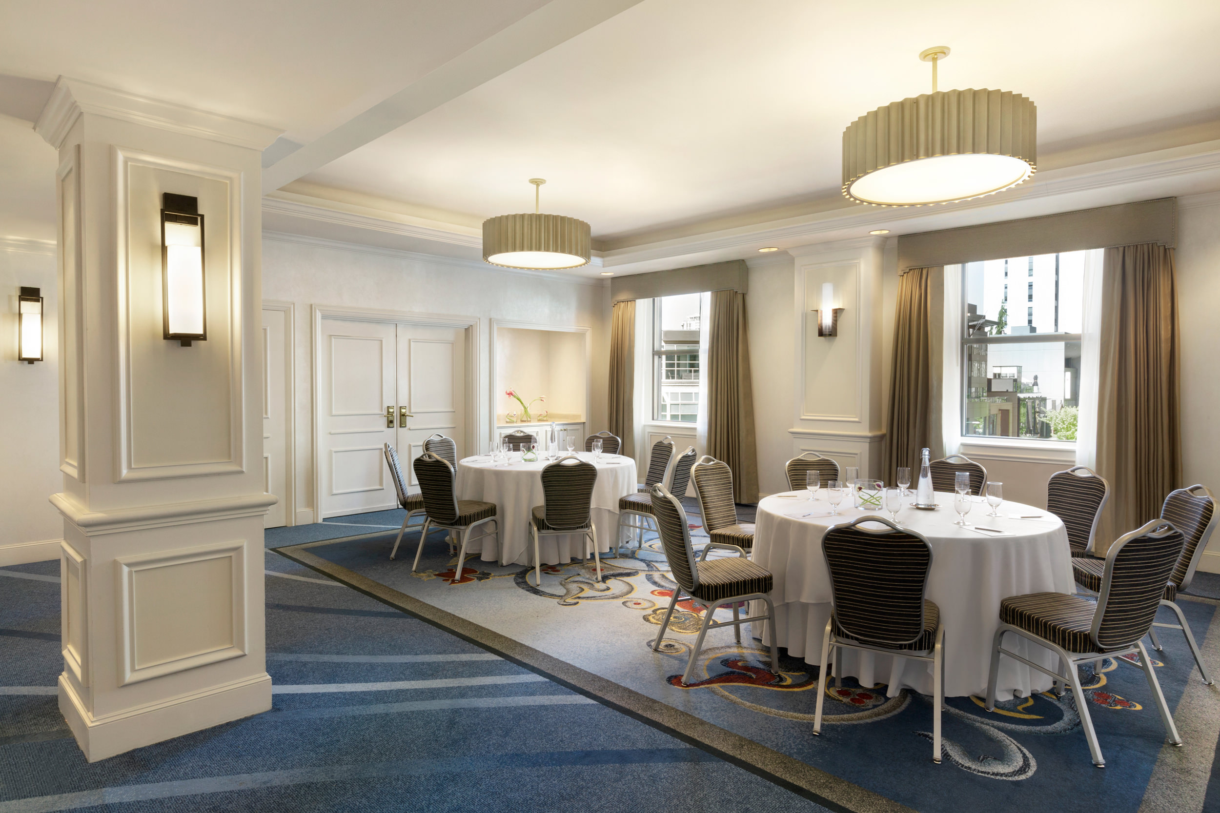 The Moresby Island Room, an event venue at Fairmont Hotel Vancouver