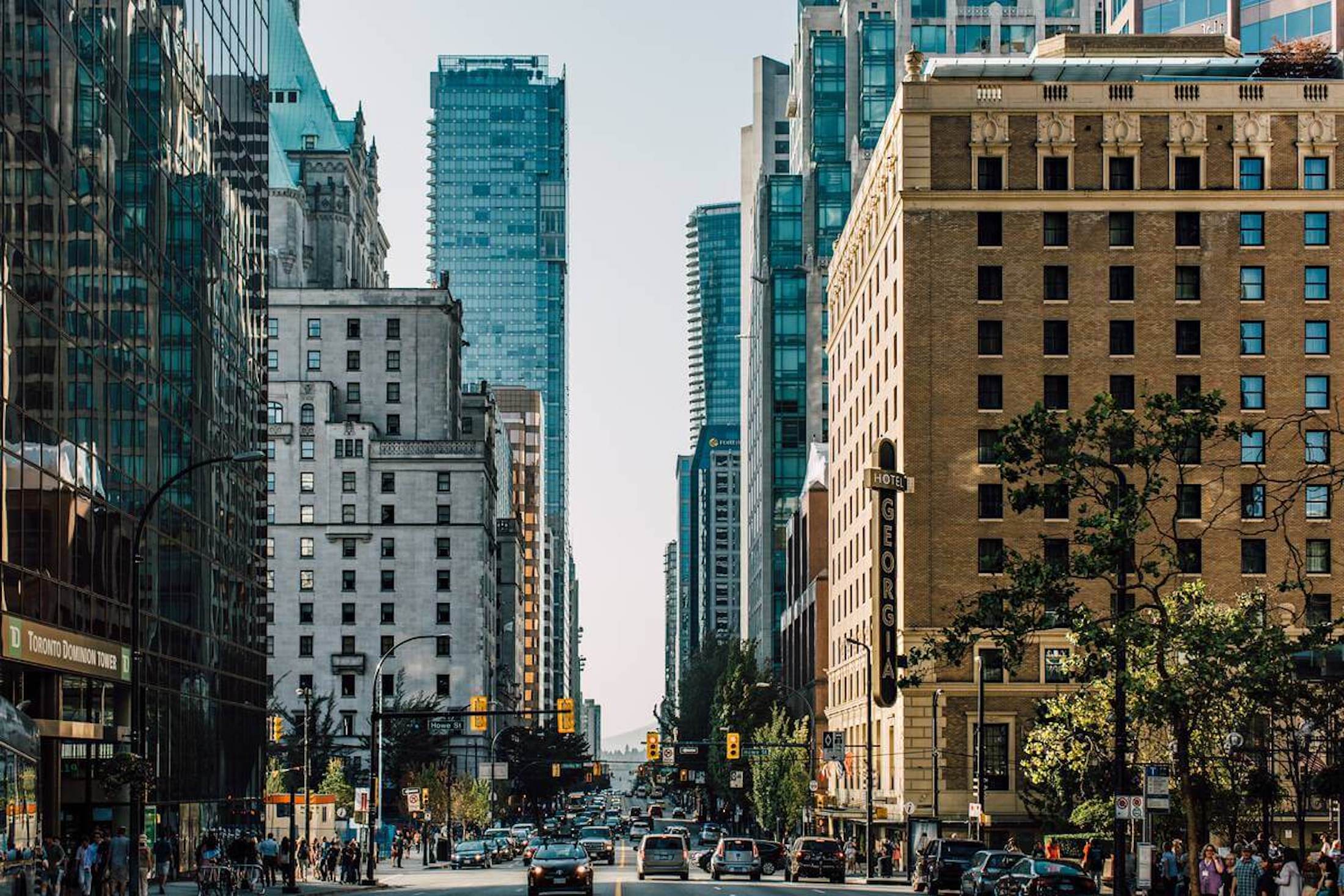 Alberni Street in Vancouver.