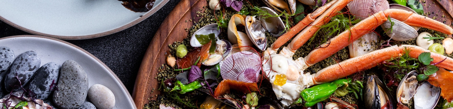 Beautiful array of seafood for event at Fairmont Hotel Vancouver