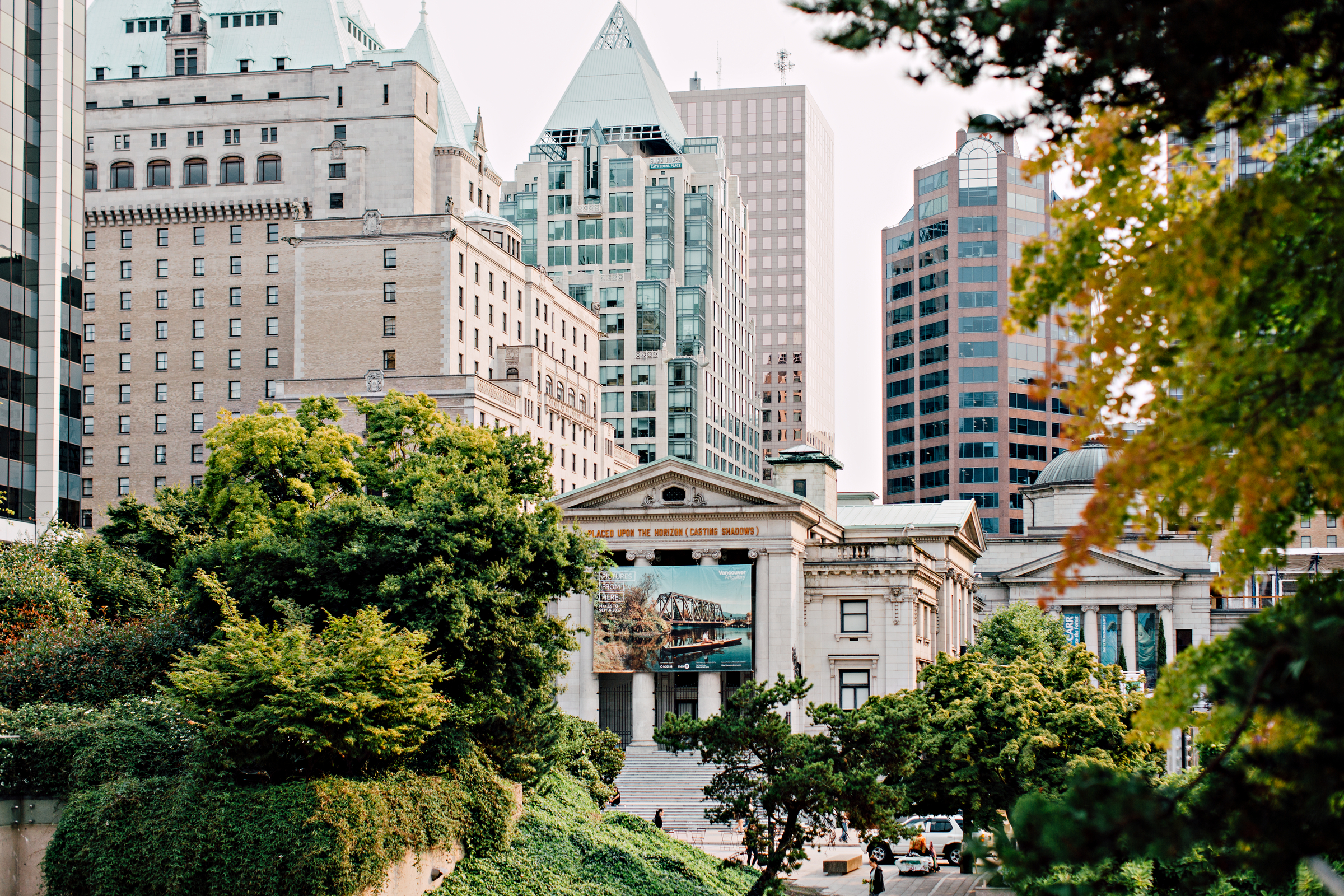 Vancouver Art Gallery from the Law Courts in Downtown Vancouver | Credit: Destination BC/Tanya Goehring