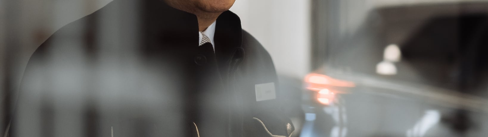 Friendly doorman at Fairmont Hotel Vancouver