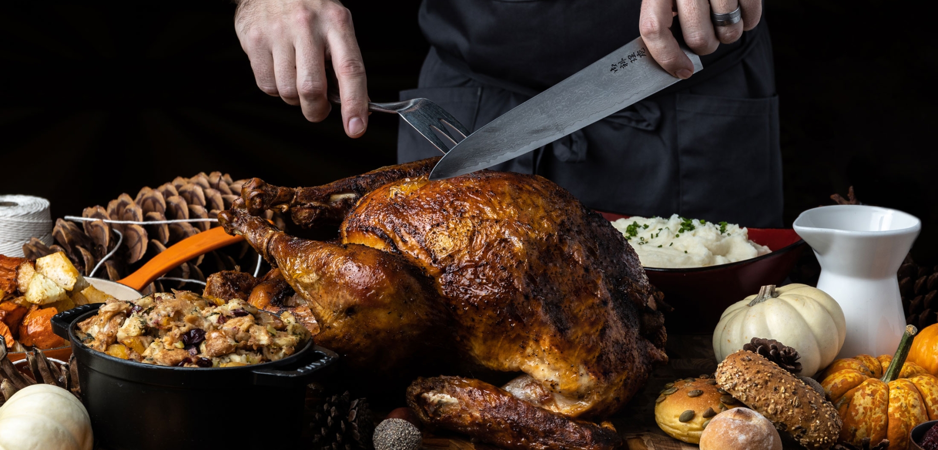 Thanksgiving Turkey Dinner at Fairmont Hotel Vancouver