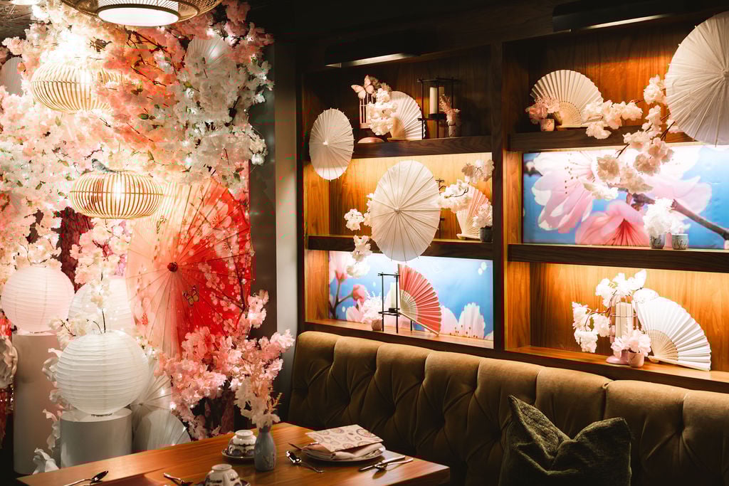 Sakura Afternoon Tea at Notch8 | Fairmont Hotel Vancouver | Image by Soon Creative