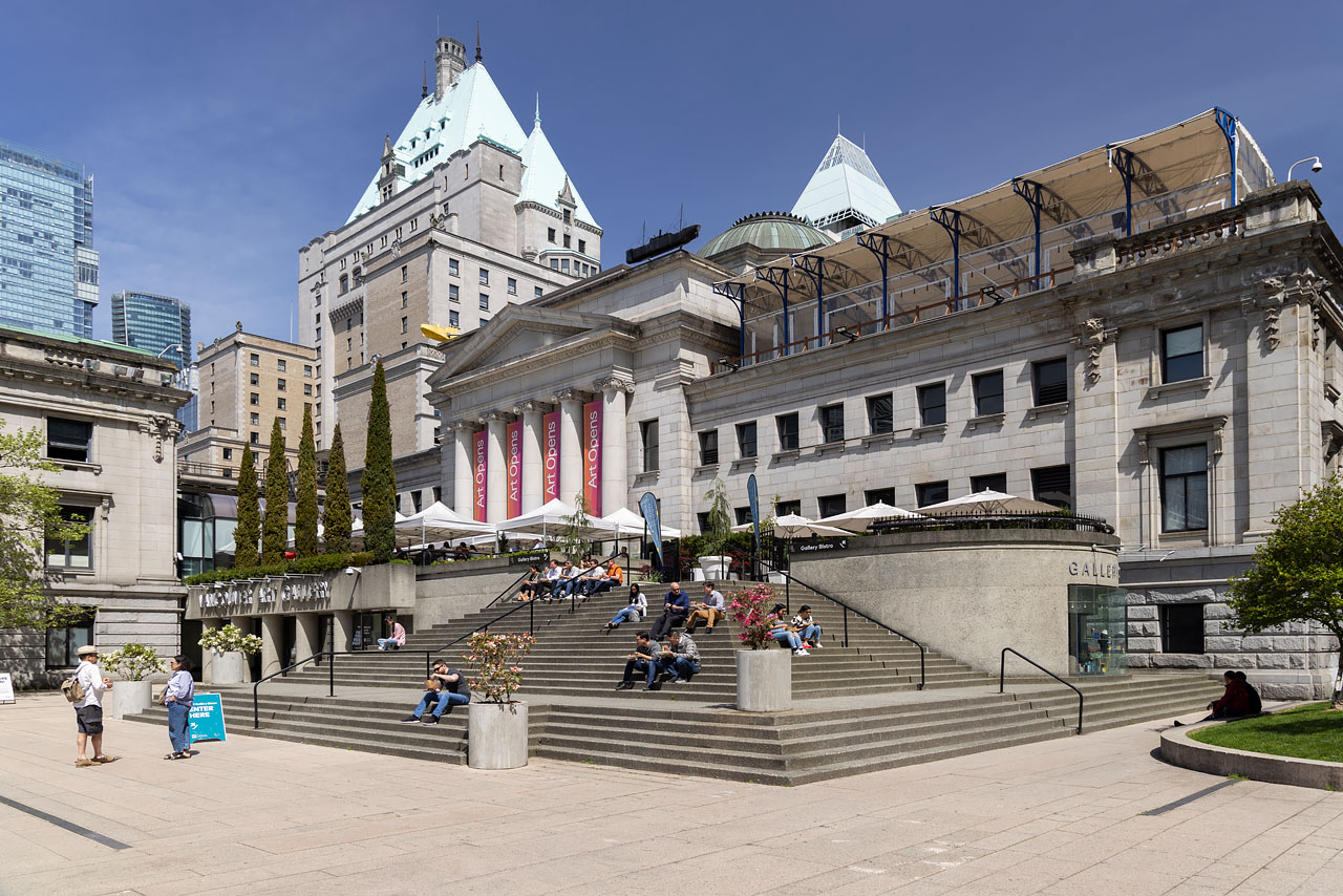 Image: Gallery Exterior, August 2023, Photo: Vancouver Art Gallery