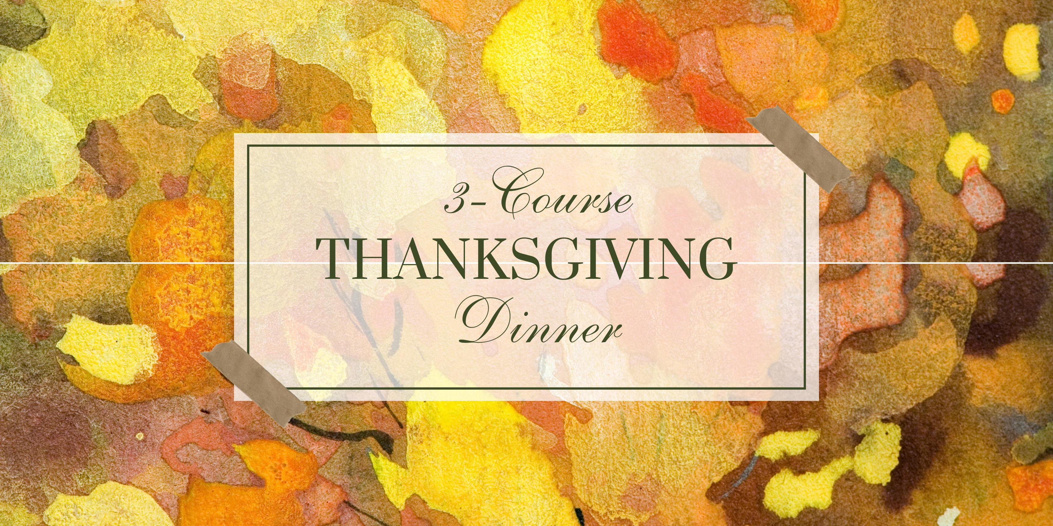 Thanksgiving Dinner at Notch8 | Thankgiving 3 Course Turkey Dinner