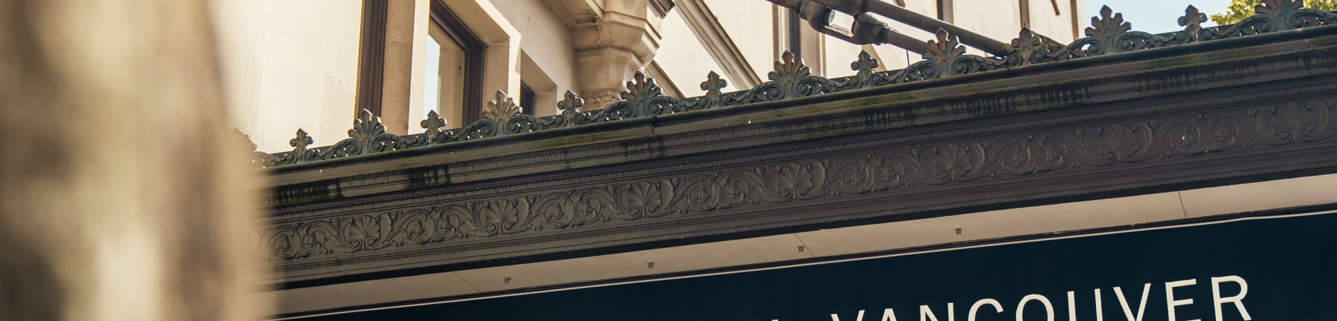 Exterior of Fairmont Hotel Vancouver in summer | Mark Hadj Hamou