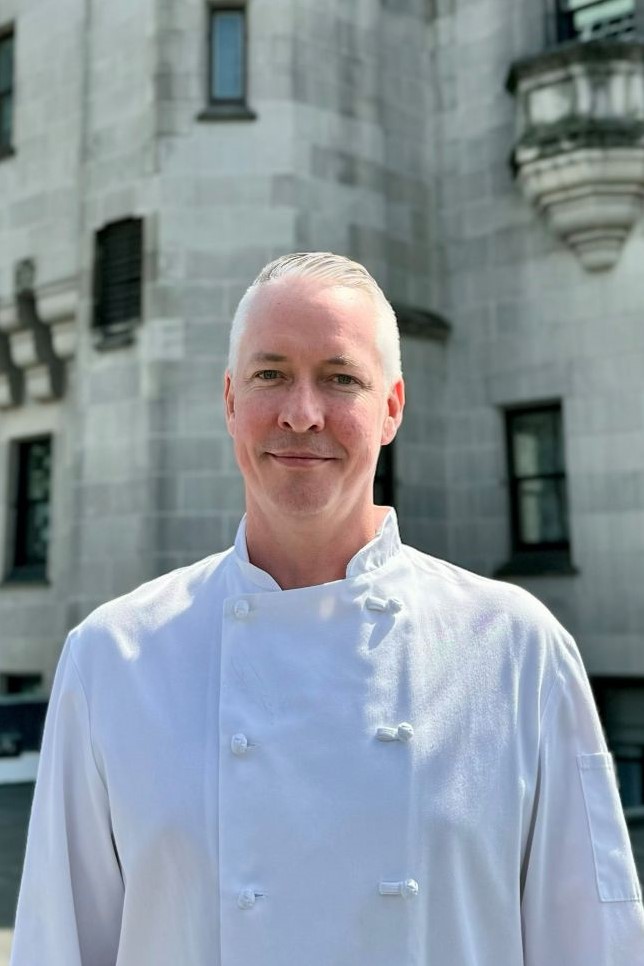 Executive Chef Mike Reid at Fairmont Hotel Vancouver
