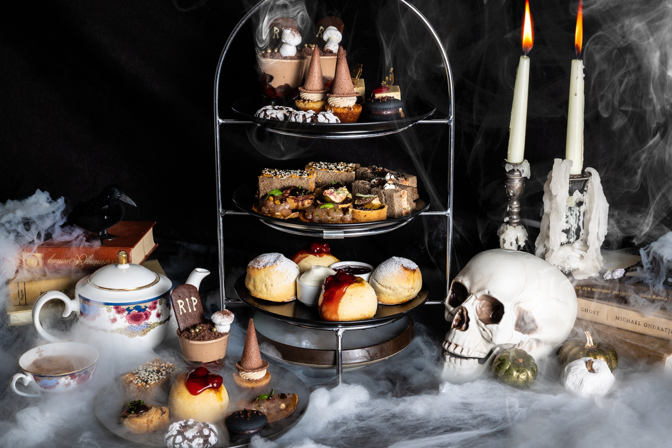 Haunted Cellar Afternoon Tea | Notch8 at Fairmont Hotel Vancouver