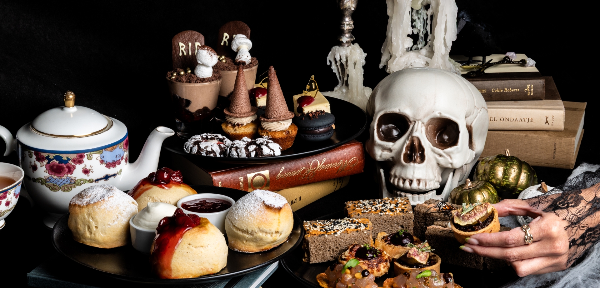 Haunted Cellar Afternoon Tea | Notch8 at Fairmont Hotel Vancouver